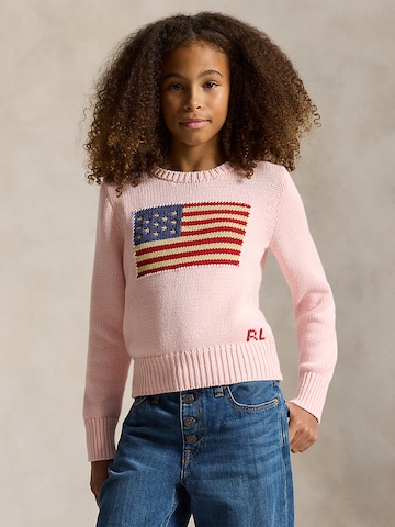 rozā Polo Ralph Lauren Džemperis: no priekšpuses