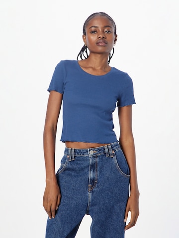 T-shirt 'CARA' Pepe Jeans en bleu : devant