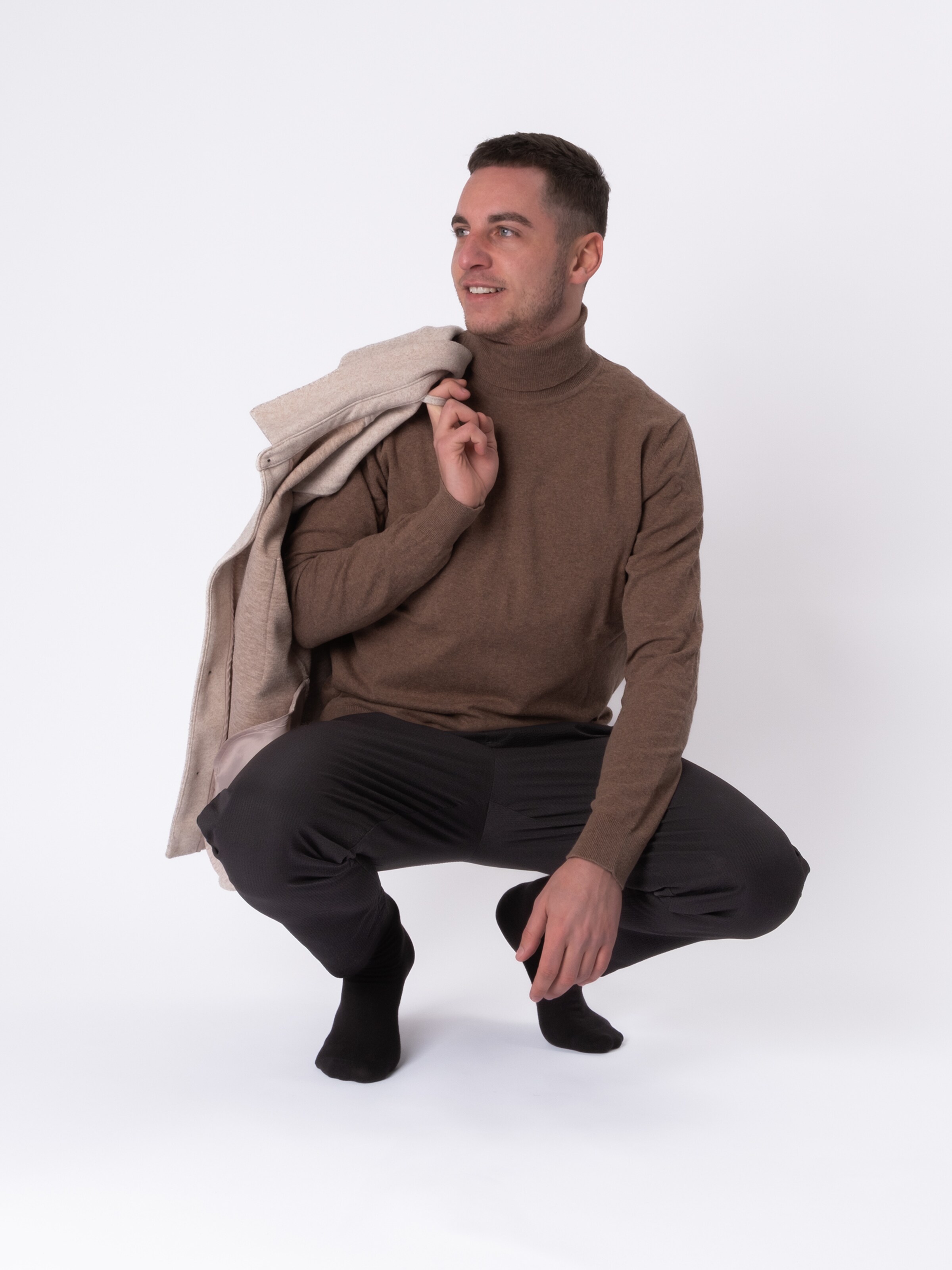 Occulto Socks 'Hermann' in Black