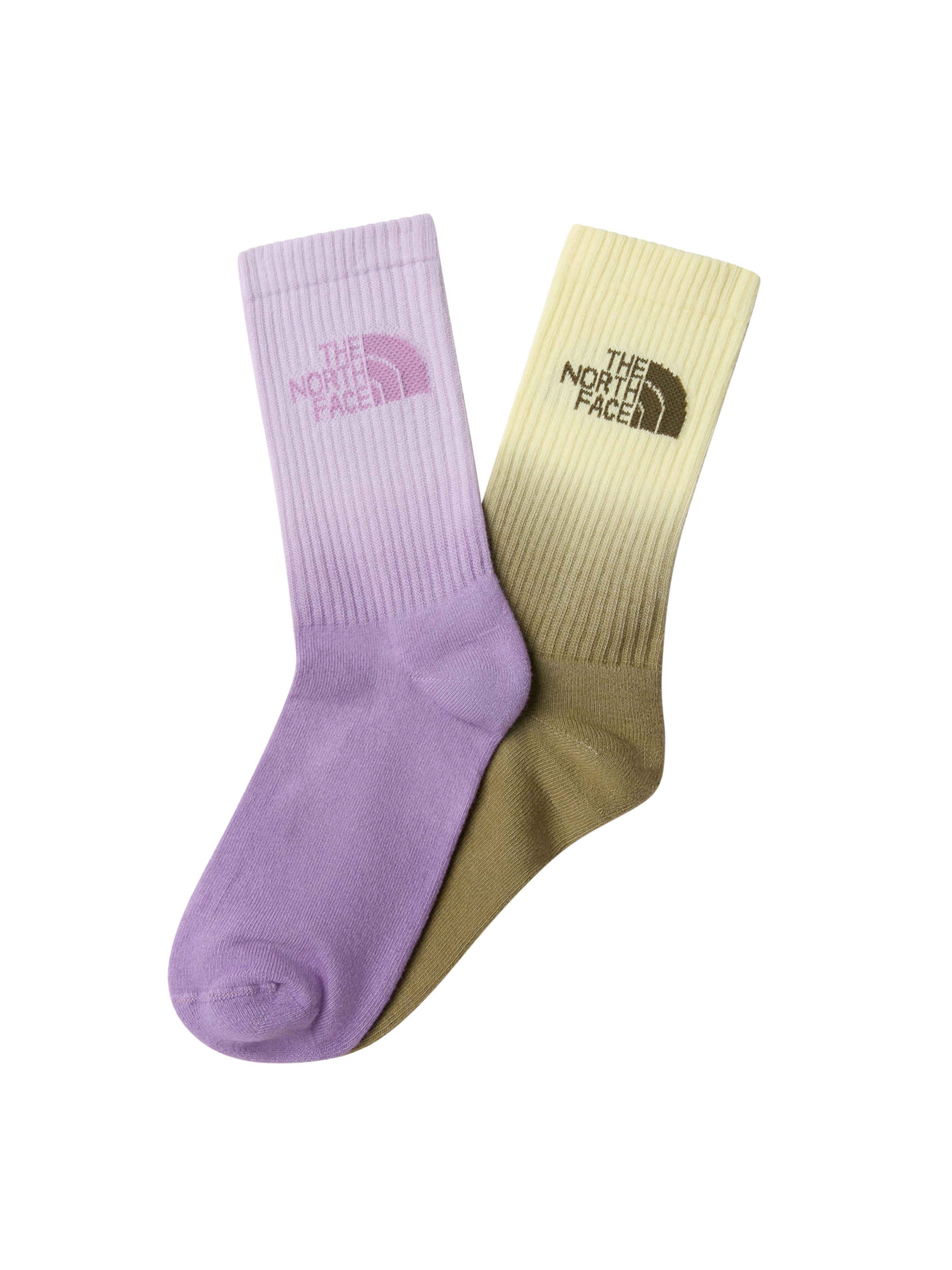 THE NORTH FACE Спортивные носки в Лиловый: спереди