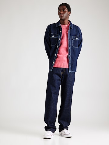 JACK & JONES Pullover 'OLLIE' in Pink