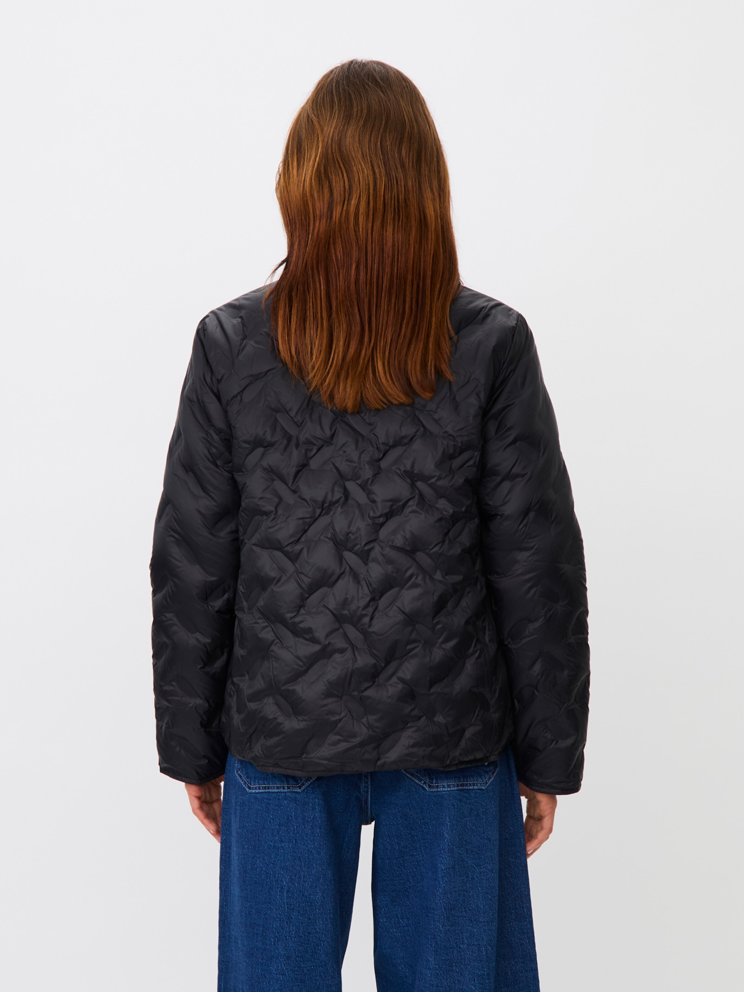 Masai Wintermantel in Schwarz