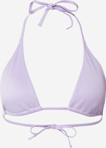 HOLLISTER Triangel Bikinitop 'EMEA' in Lila: predná strana