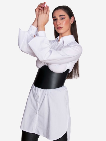 Haute Cuir Riem 'Underbust' in Zwart