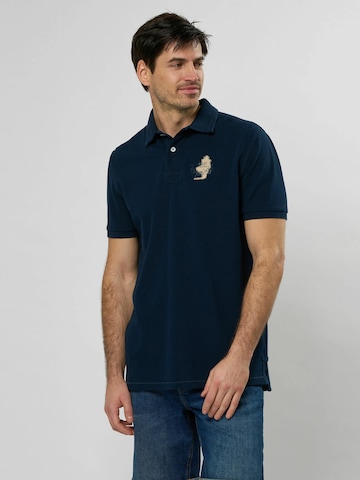 MCS Shirt 'Mark' in Blauw: voorkant