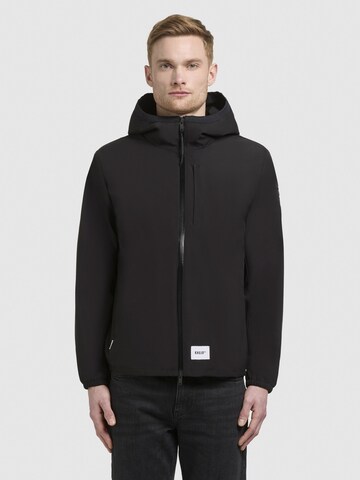 khujo Between-season jacket 'HAMZA' in Black: front