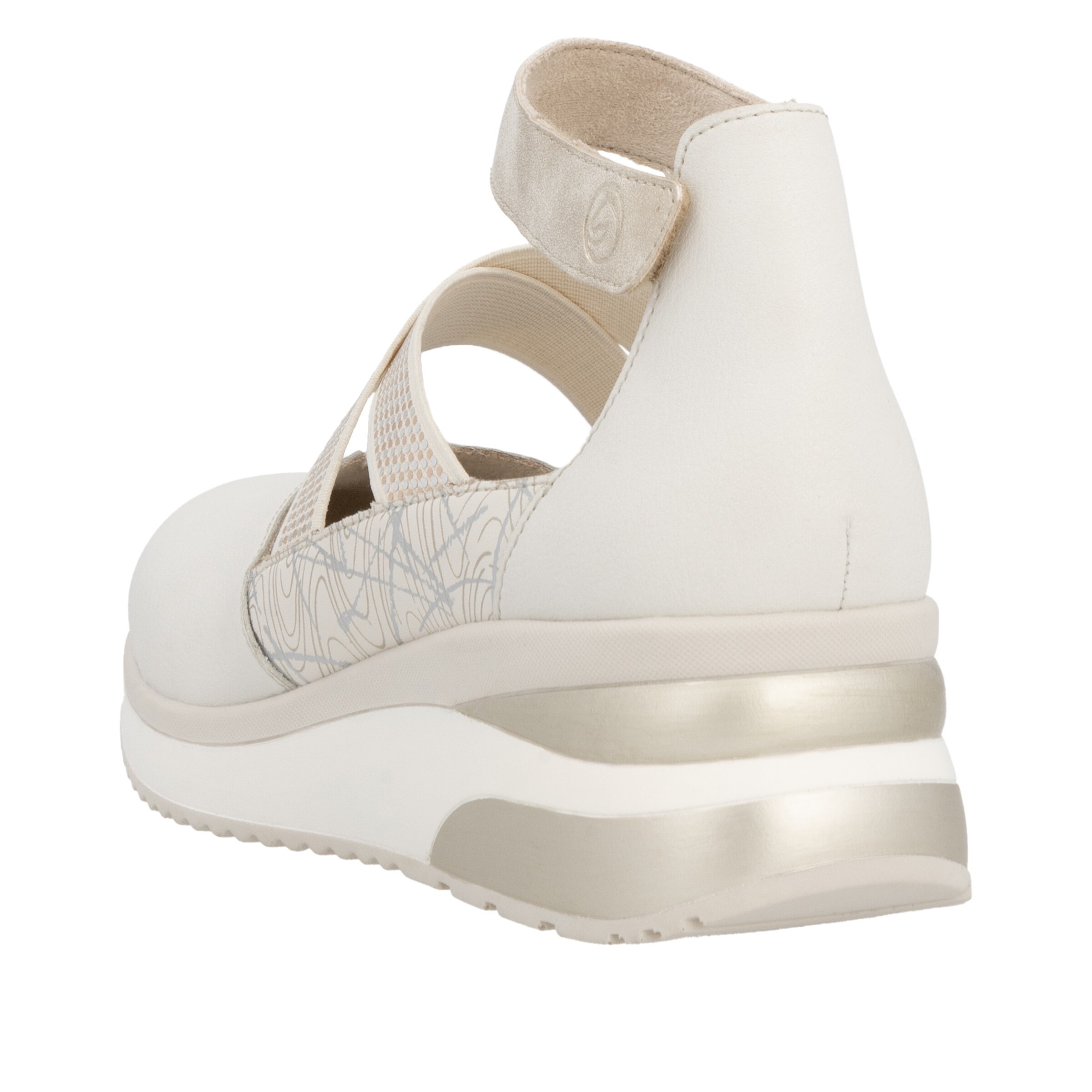 Sandales 'D2411' REMONTE en blanc