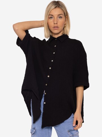 SASSYCLASSY BLuse in Schwarz