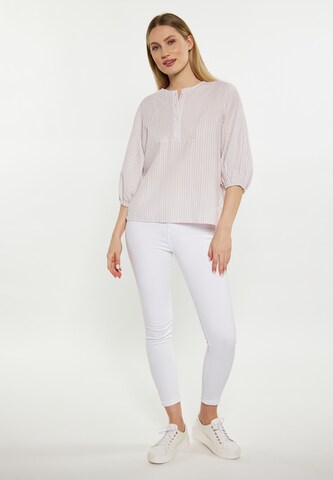 DreiMaster Maritim Bluse in Lila