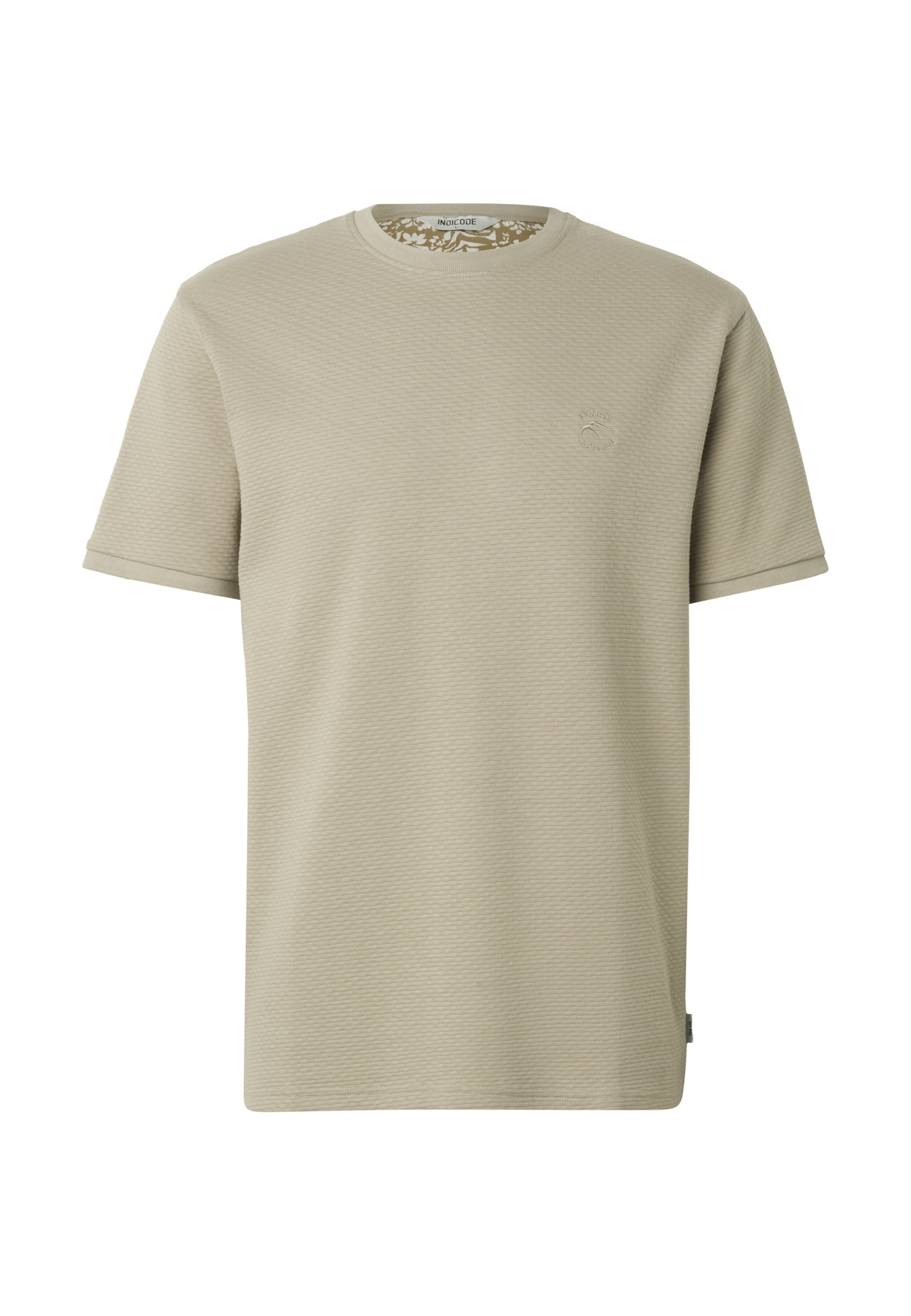 Maglietta 'Dover' di INDICODE JEANS in grigio: frontale
