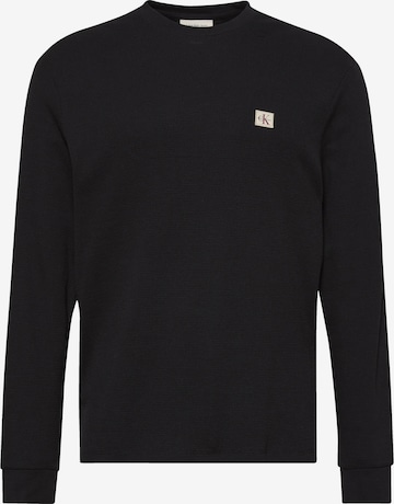 juoda Calvin Klein Jeans Marškinėliai: priekis