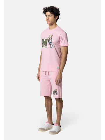 19V69 ITALIA - Camiseta 'Rafael College' en rosa