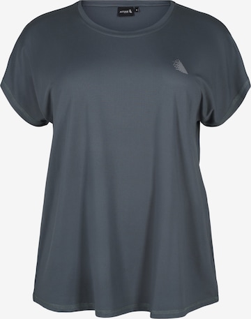 Active by Zizzi Функционална тениска в синьо: отпред