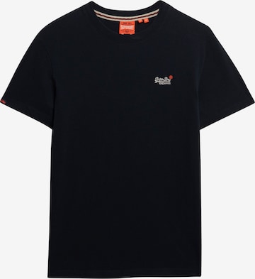 Superdry & Co Paita 'ESSENTIAL' värissä musta: etupuoli