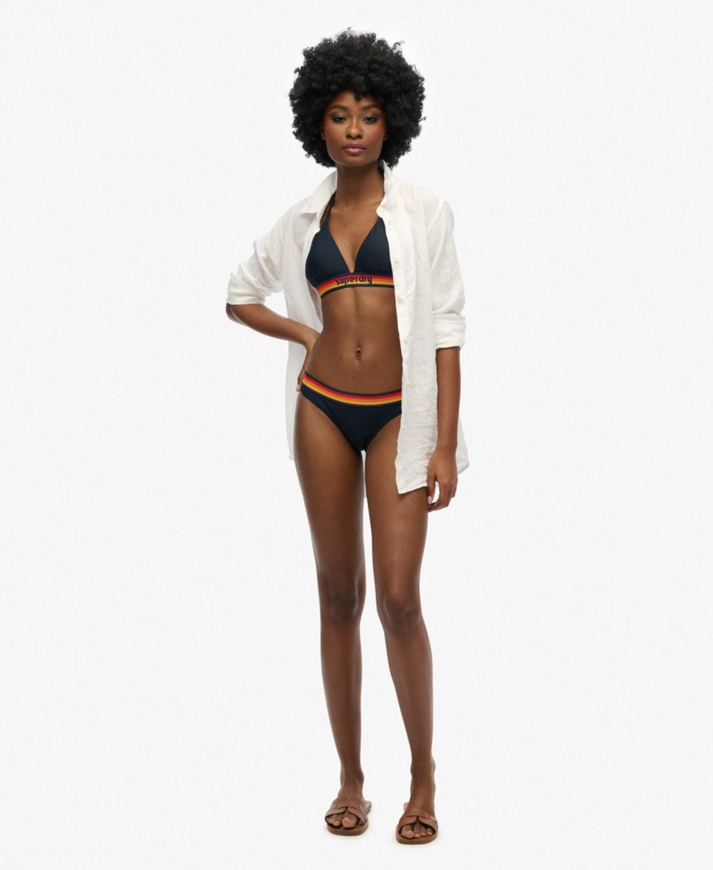 Triangle Hauts de bikini Superdry & Co en bleu