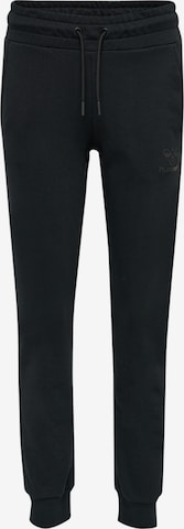 Hummel Tapered Sportbroek 'Noni' in Zwart: voorkant