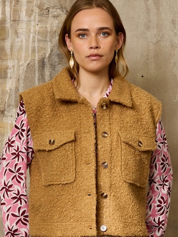 ze-ze Bodywarmer 'Cikki 031' in Bruin