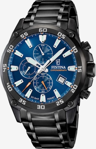 Montre à affichage analogique FESTINA en bleu : devant