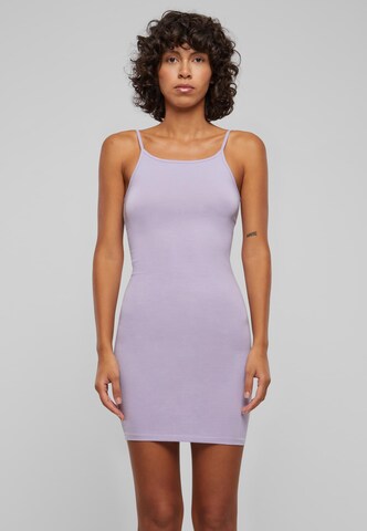 Urban Classics Dress in Purple: front