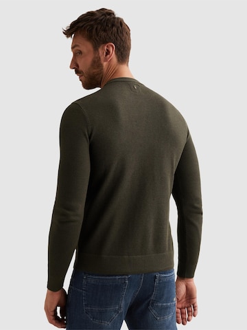 PME Legend - Jersey 'Pullover in cotton/modal' en verde