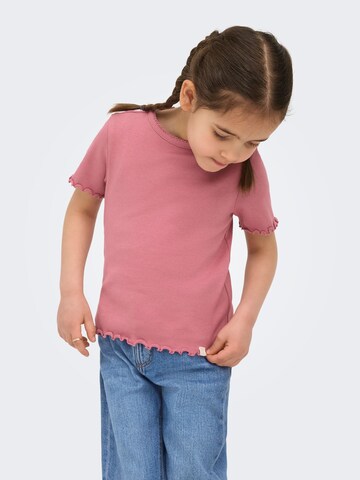 Only Mini Shirt 'KMGTrinny' in Pink: front