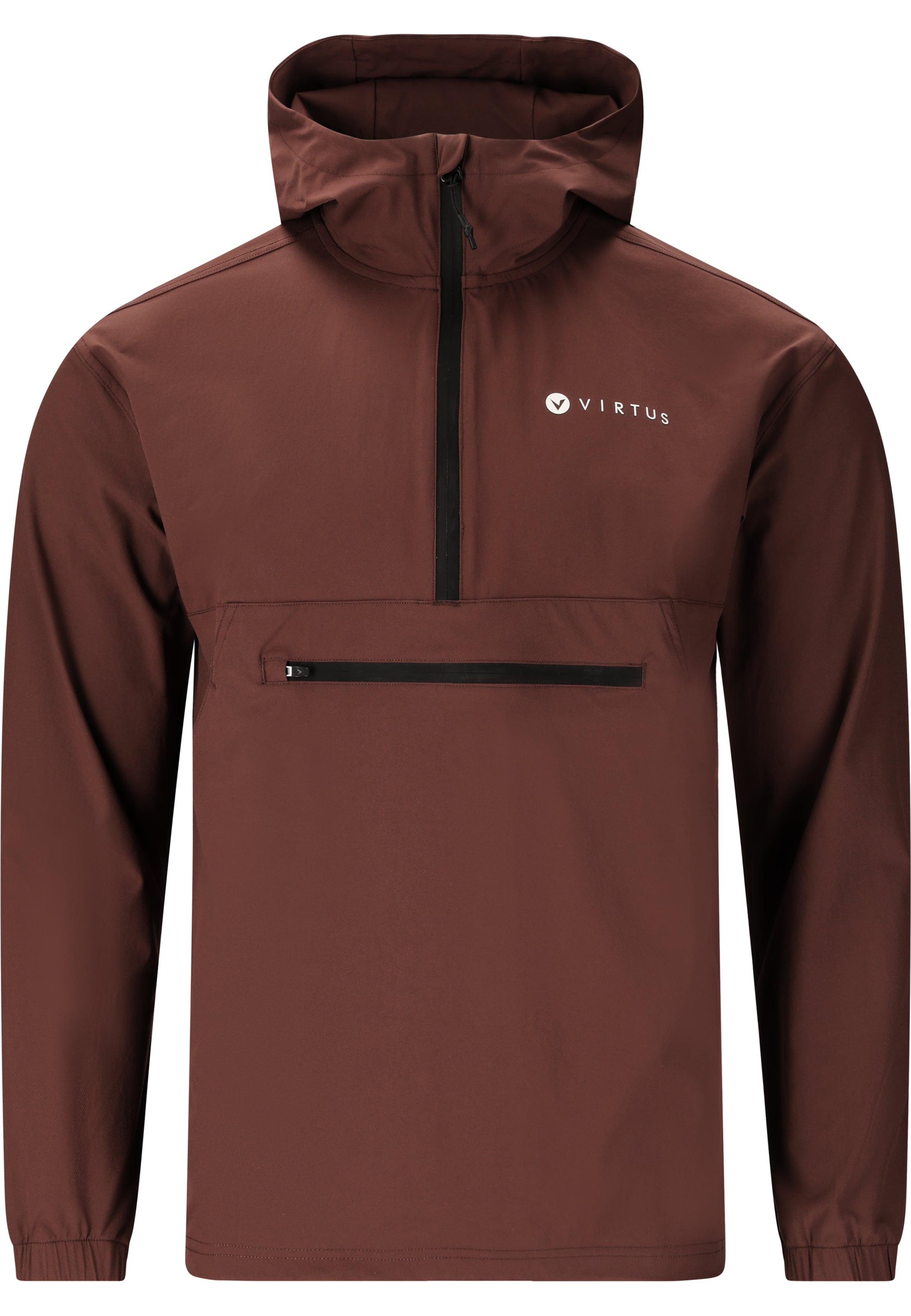 Virtus Jacke 'Jayson' in Braun: Vorderseite