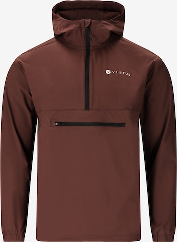 Virtus Jacke 'Jayson' in Braun: Vorderseite