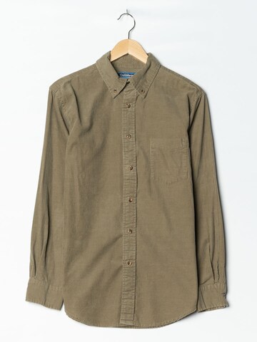 Croft & Barrow Button Up Shirt in M-L in Brown: front