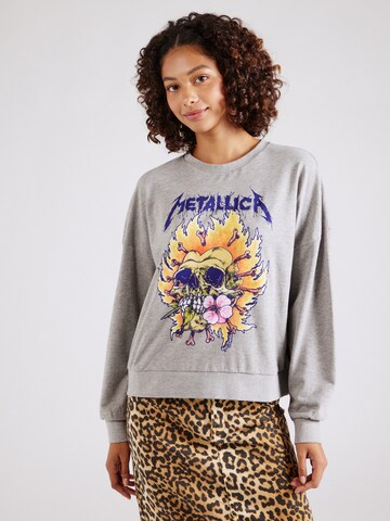 Noisy may Sweatshirt 'ARIEL' in Grey: front