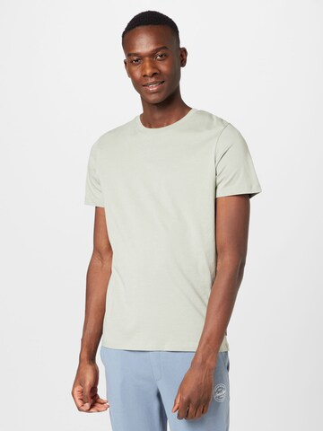 JACK & JONES - Ajuste estrecho Camiseta en gris: frente