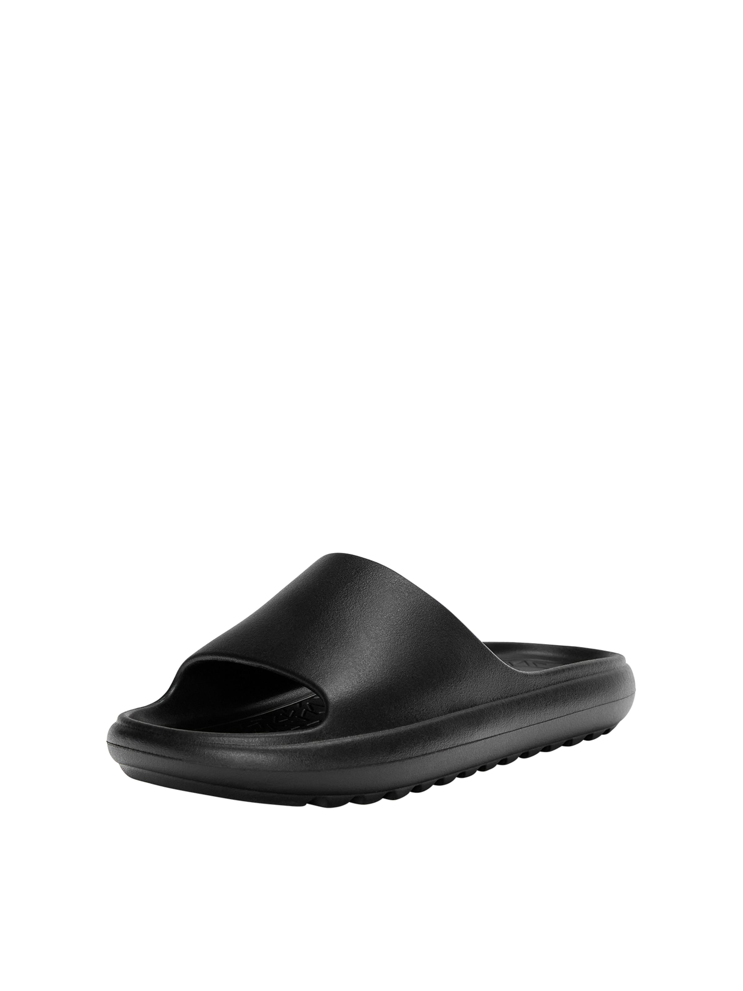 Pull&Bear Pantolette in schwarz, Produktansicht