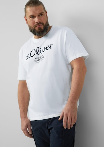 s.Oliver Men Big Sizes Футболка в Белый