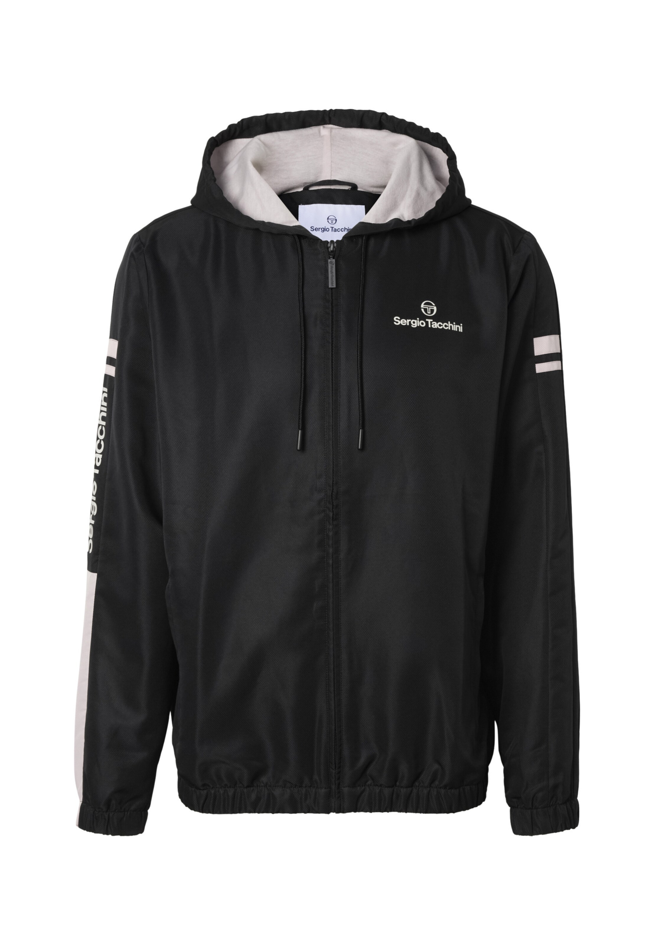 Sergio Tacchini Kurtka treningowa 'Riccia' w kolorze czarny: przód