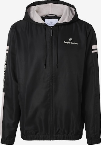 Sergio Tacchini Kurtka treningowa 'Riccia' w kolorze czarny: przód