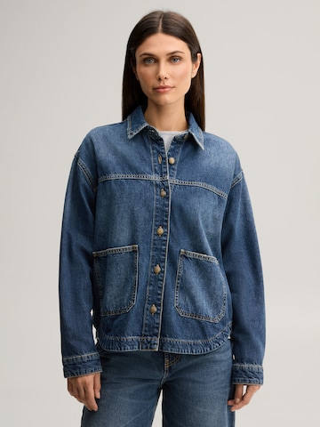 JOOP! Jeans Tussenjas in Blauw: voorkant