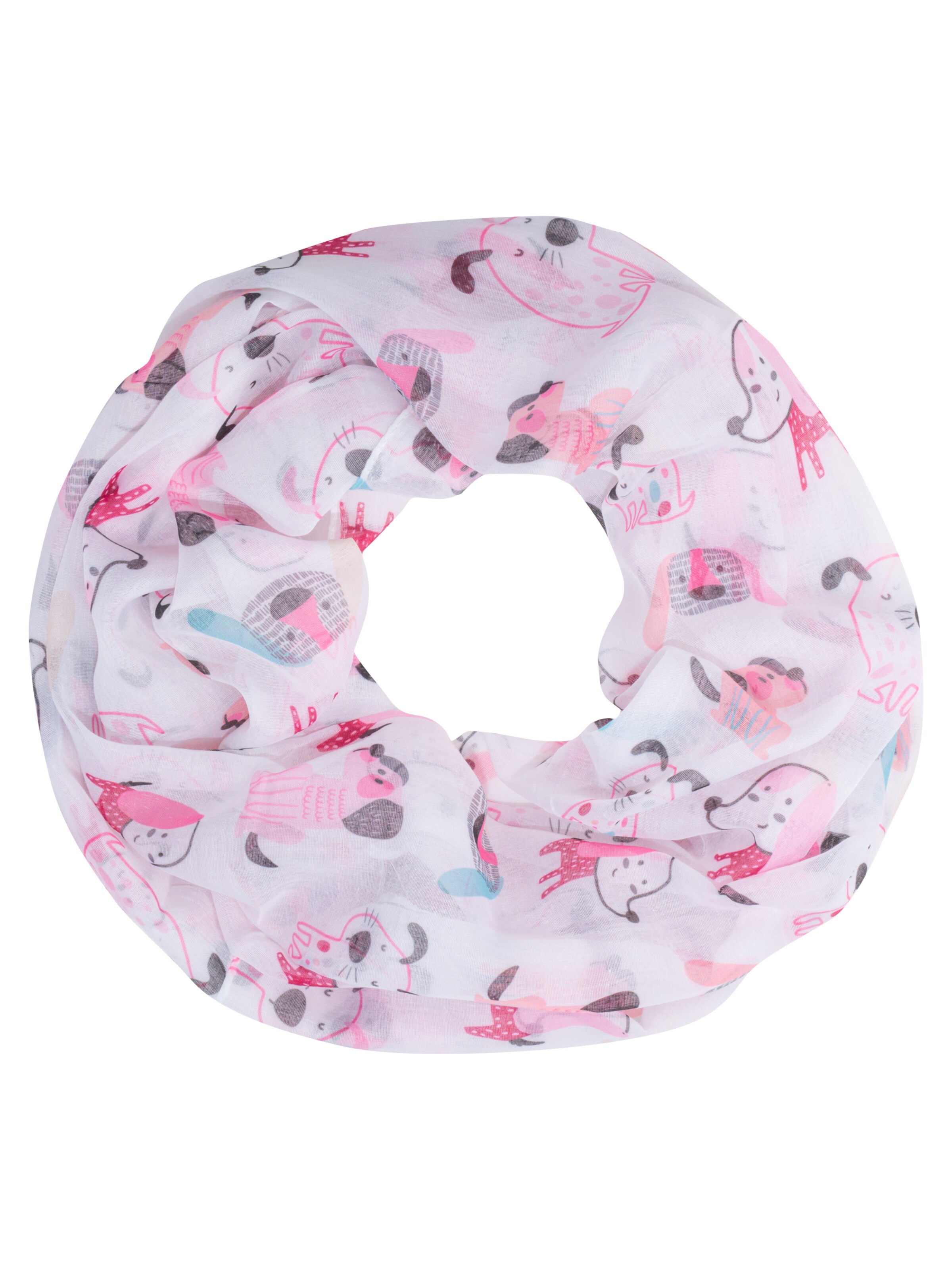 Seasons of April Schal 'Nala' in Pink: Vorderseite