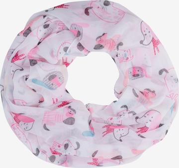 Seasons of April Tunnelsjaal 'Nala' in Roze: voorkant