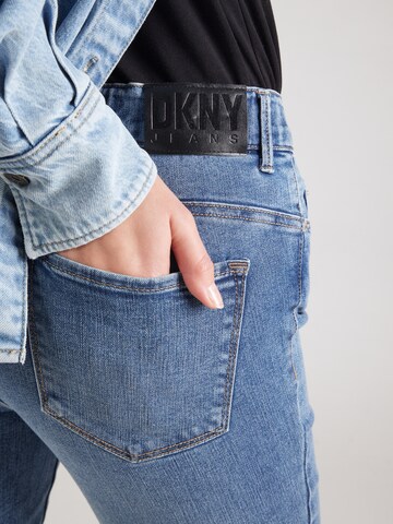 DKNY Skinny Jeans 'BLEEKER SHAPING SKIN' in Blau