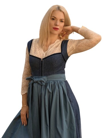 INNA.Trachten Dirndl 'Aveline' in Blau