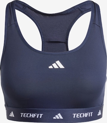 Reggiseno sportivo di ADIDAS PERFORMANCE in blu: frontale