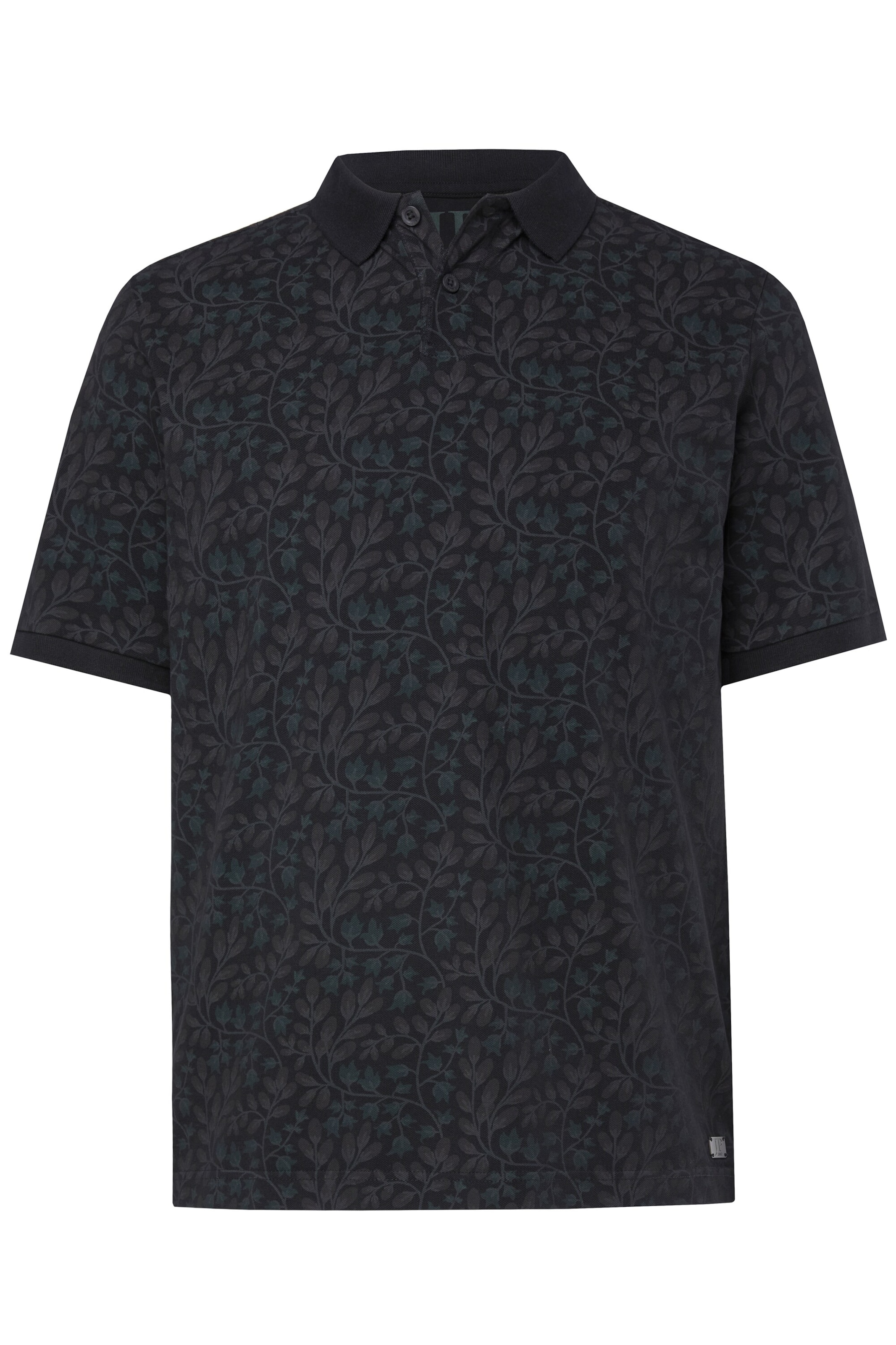 JP1880 Shirt in Zwart: voorkant