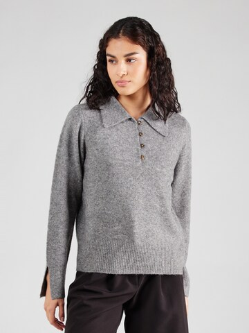 ONLY Sweater 'ONLVIGGA' in Grey: front