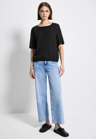 Street One Studio Bluse in Schwarz