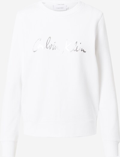 Calvin Klein Majica | srebrna / bela barva, Prikaz izdelka