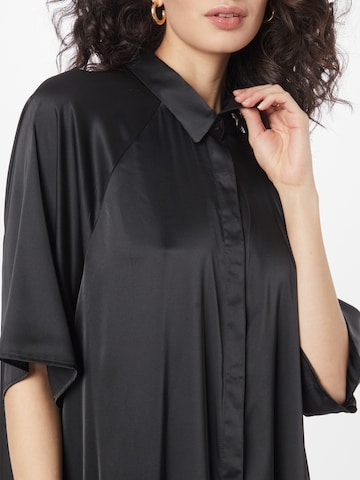 Monki Shirt dress in Black