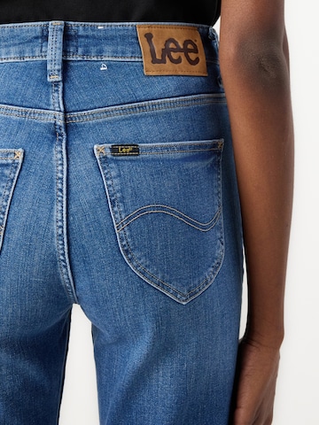 Lee Flared Jeans 'BREESE' in Blauw