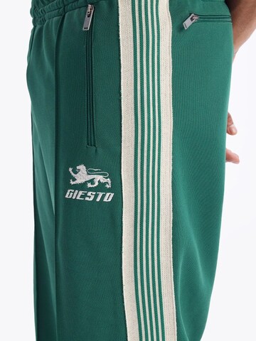 Giesto Loose fit Trousers in Green