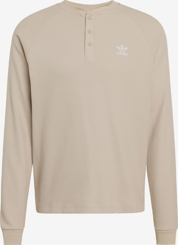 ADIDAS ORIGINALS - Camiseta 'Trefoil Essentials' en beige: frente