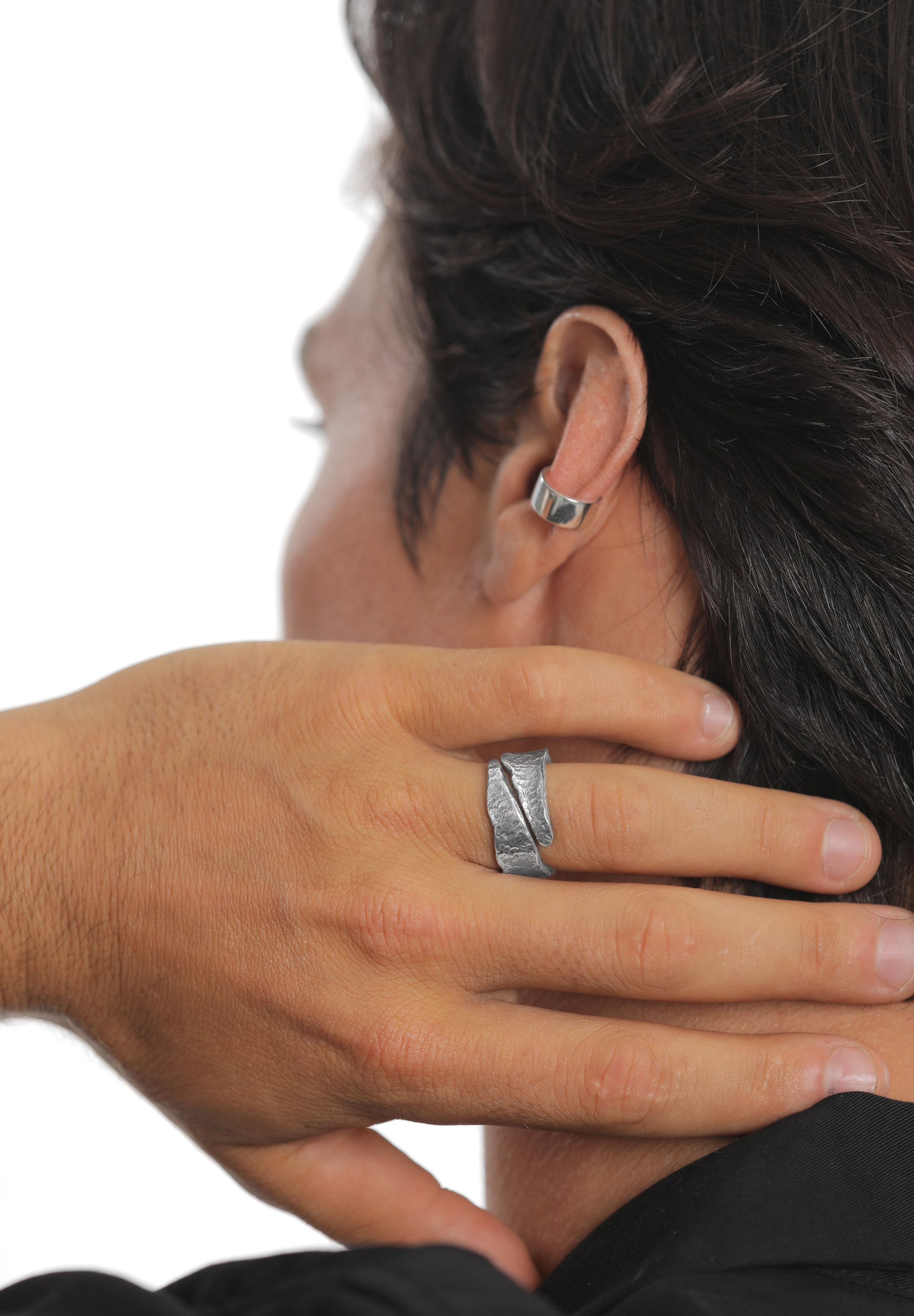 KUZZOI Ring in Silver