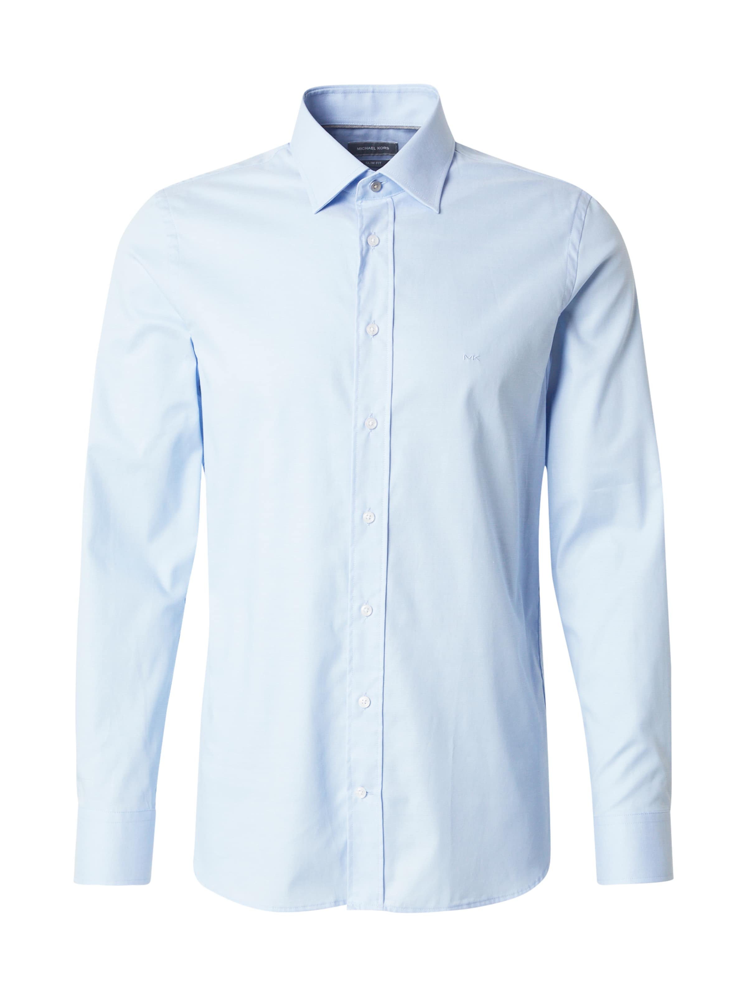 Michael Kors Slim Fit Hemd in Blau: Vorderseite